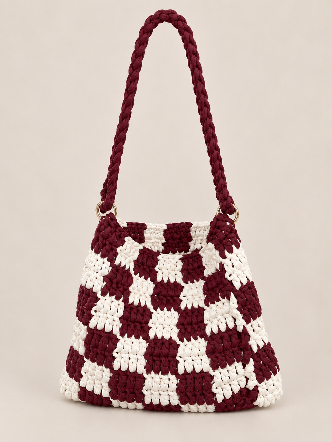 The Caroline Checkered Shoulder bag