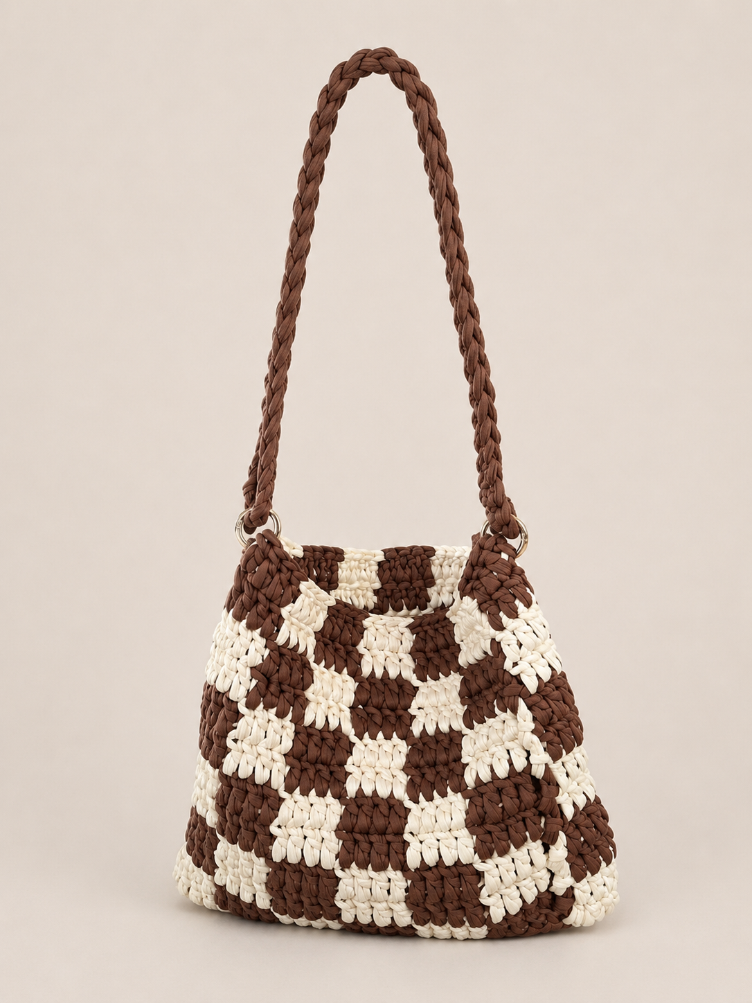 The Caroline Checkered Shoulder bag